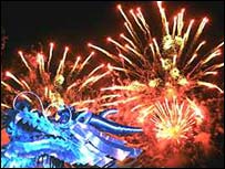 Chinese fireworks