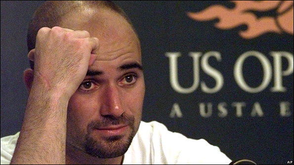 Andre Agassi in 1997