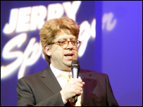 Rolf Saxon as Jerry Springer