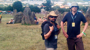 Glastonbury travellers