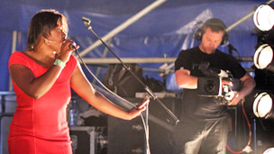 Camera man at Big Weekend