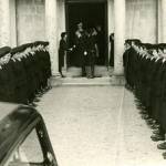 Lady Naysmith is pictured shaking hands with me. This photograph was taken in October 1943.