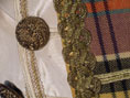 Tartan taken from battle site at Culloden by Calum Colvin