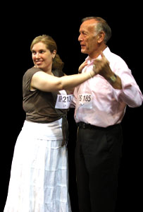 Andrea Davidson during the lesson