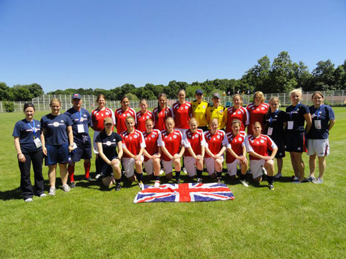 GB deaf women's football squad 