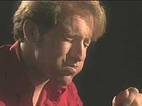 David Whiteley munching