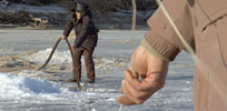 Ice-fishing