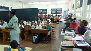 Image of pupils and teachers in Trinidad and Tobago