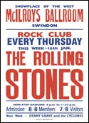 A poster from the gig 