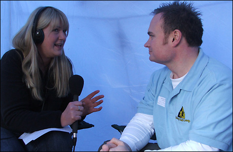 Money Mountain cheque presentation