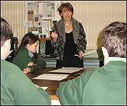 Sarah Ransome explains the role of a reporter