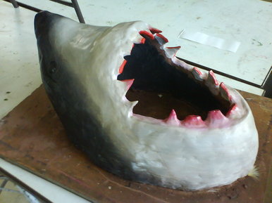 Clay Shark Head
