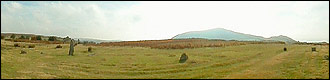 Click to see our panoramic view from Mitchells Fold stone circle