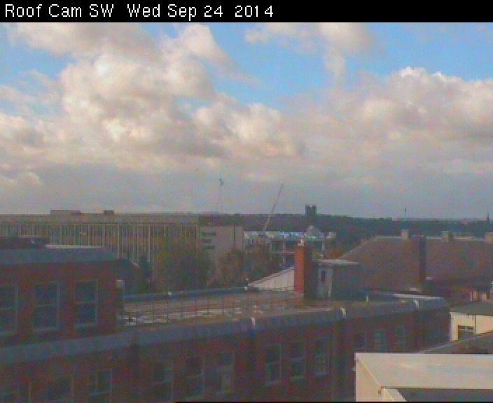 View from the BBC Radio Stoke roof