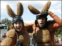 There were a few strange characters!