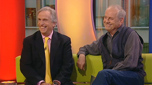 Henry Winkler and Gyles Brandreth