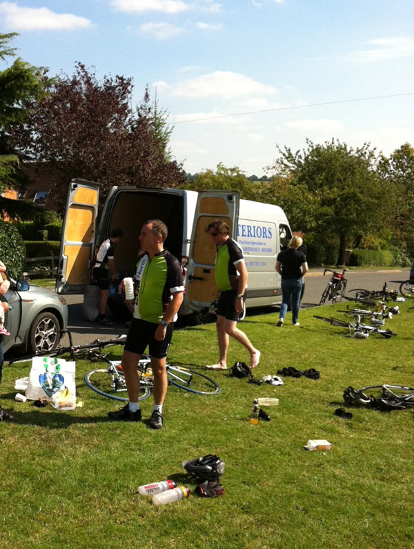 pedal for pudsey day 2 stop