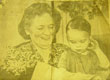 Mary Jane McBride and her grandson
