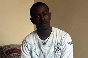 Mahamed Ismail has been granted asylum in the UK for five years. For him Manchester is a better place to be homeless than Mogadishu.