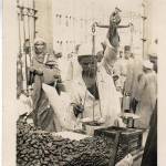 Selling of dates at a native market.