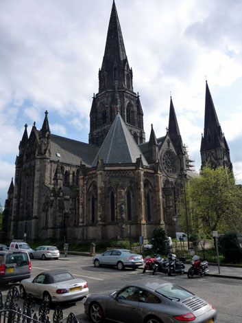 St Mary's Cathedral, Edinburgh. Photo courtesy of Bill Blair. 