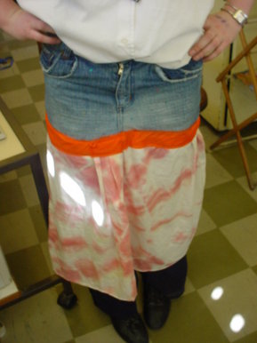 Tie dye skirt