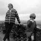 Cormac and his granny Catherine O'Neill 