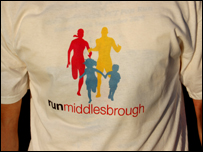 Run Middlesbrough T Shirt