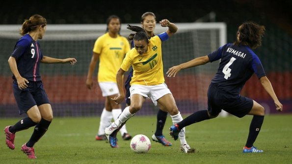 Brazil's Marta (10) 
