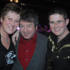 Chris While, Radio 2 presenter Stuart Maconie, BBC Radio producer Al Booth