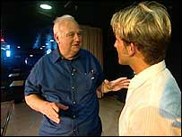 Roy Hudd and David Whiteley