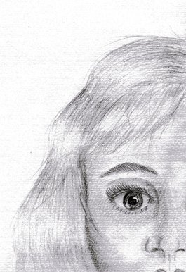 Quarter of a woman's face