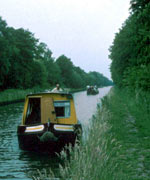 Canal and barge