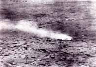 Aerial Photo of a World War One battlefield