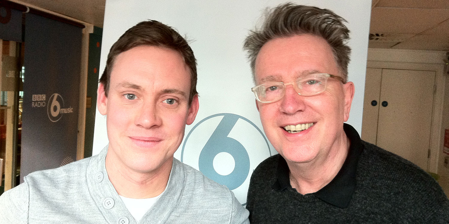 Stuiart Rook from Lux Lisbon with Tom Robinson