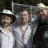 Dermot with Neil Hannon and Thomas Walsh of the Duckworth Lewis Method
