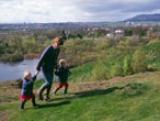 Family in country park (courtesy SNH)