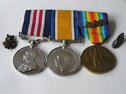 WILLIAM SHARP'S WW1 MEDALS