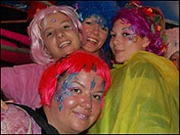 Festival-goers in Lost Vagueness