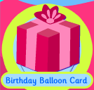 Birthday Balloon Card