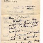 letter from Constantine Churchill.