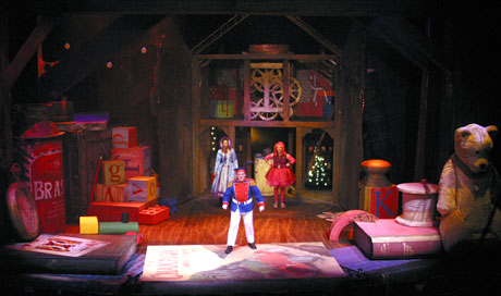 The impressive set of The Christmas Cuckoo's Cooking