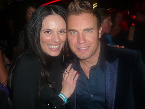 Dina and Gary Barlow
