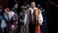Giovanni Meoni stars in the title role in Verdi's Rigoletto