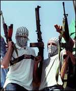 Palestinští bojovníci