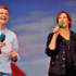Miranda Hart and Patrick Kielty