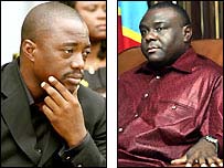 Hai ông Kabila và Bemba