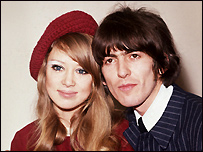 Pattie Boyd and George Harrison