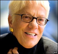 Former Yugoslavia war crimes prosecutor Carla del Ponte