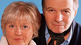 Angela Piper and Charles Collingwood